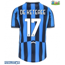 Atalanta Charles De Ketelaere #17 Hjemmedrakt 2025-26 Kortermet